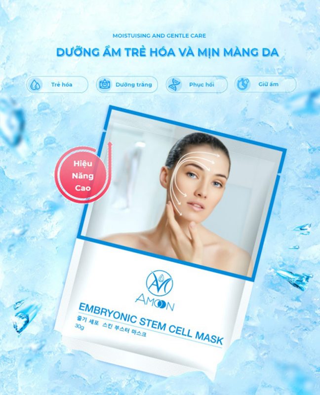 Mặt Nạ Tế Bào Gốc Tươi (New) – Embryonic Stem Cell Mask Amoon